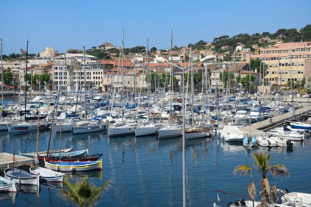 La Ciotat - Magnifique Appartement Climatise Sur Le Port Exteriör bild
