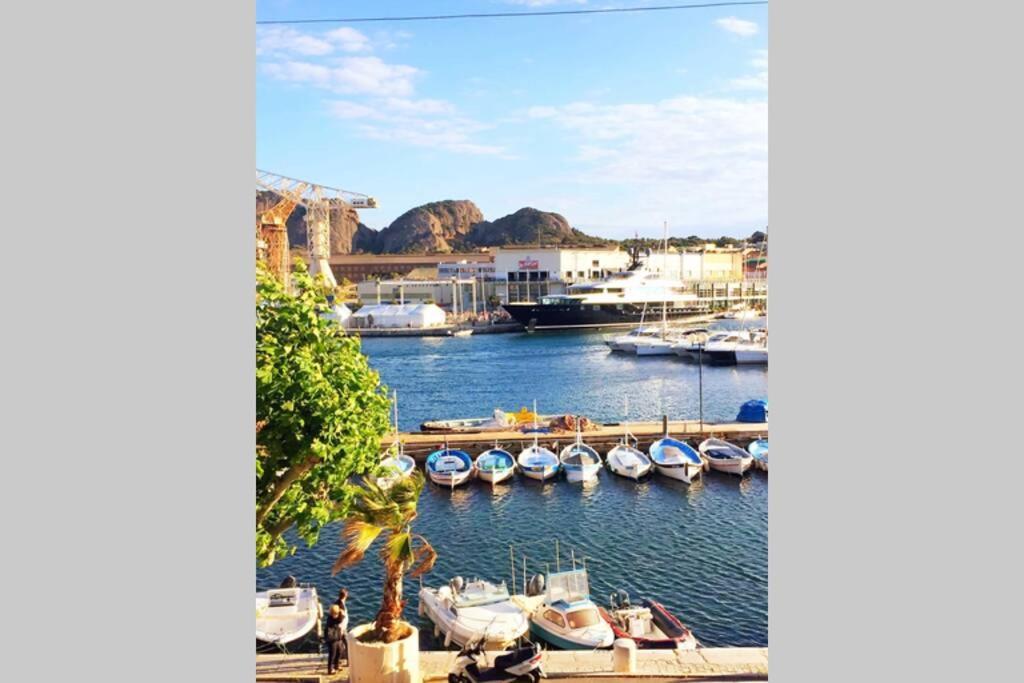 La Ciotat - Magnifique Appartement Climatise Sur Le Port Exteriör bild