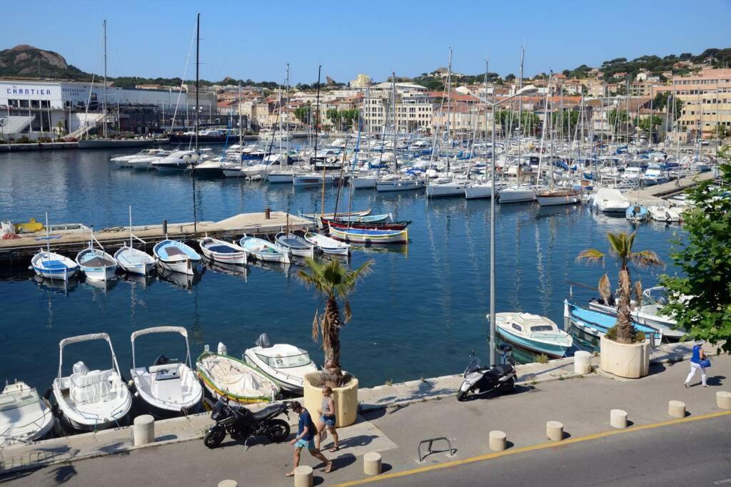 La Ciotat - Magnifique Appartement Climatise Sur Le Port Exteriör bild